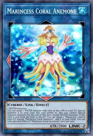 Marincess Coral Anemone - (Legendary Duelists Duels From the Deep) - (LED9-EN041) - (Rare)