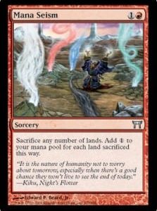Mana Seism - Champions of Kamigawa-(179)