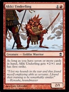 Akki Underling - Saviors of Kamigawa-(093)