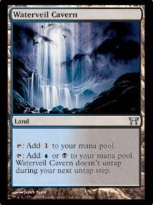Waterveil Cavern - Champions of Kamigawa-(286)