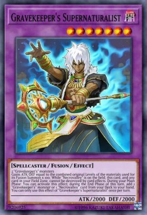 Gravekeeper's Supernaturalist - (Soul Fusion) - (SOFU-EN035) - (Rare)