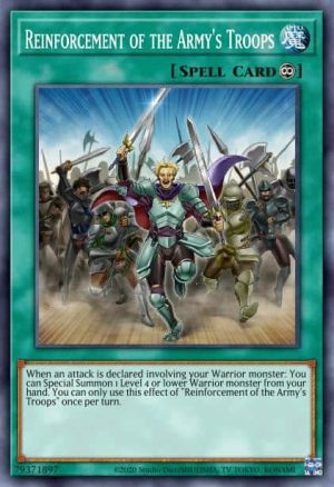 Reinforcement of the Army's Troops - (Blazing Vortex) - (BLVO-EN088) - (Common)