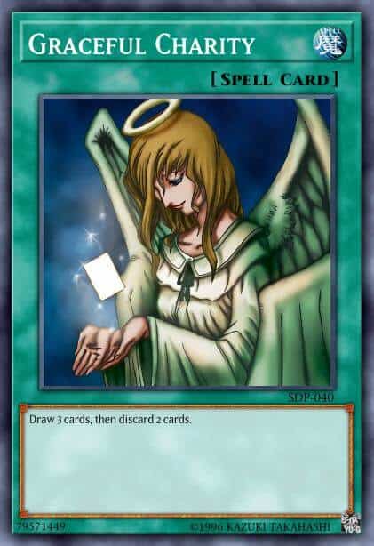 Graceful Charity - (LC 3 Yugi's World Mega Pack) - (LCYW-EN064) - (Secret Rare)