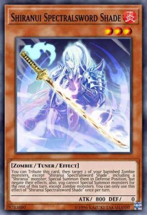 Shiranui Spectralsword Shade - (Savage Strike) - (SAST-EN017) - (Super Rare)