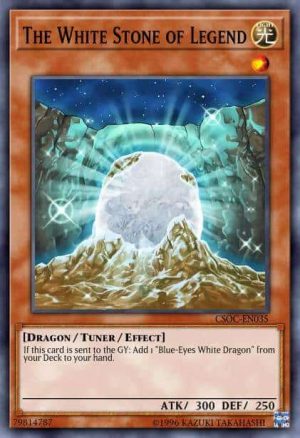 The White Stone of Legend - (Legendary Duelists White Dragon Abyss) - (LED3-EN007) - (Common)