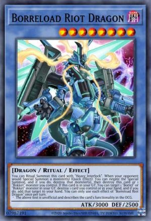 Borreload Riot Dragon - (Burst of Destiny) - (BODE-EN036) - (Ultra Rare)