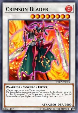 Crimson Blader - (Cosmo Blazer) - (CBLZ-EN093) - (Rare)