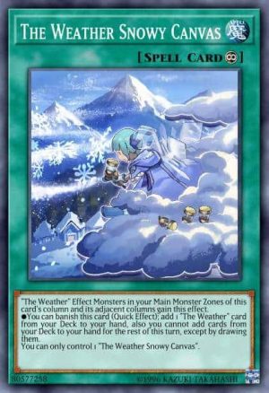 The Weather Snowy Canvas - (Maximum Gold El Dorado) - (MGED-EN098) - (Rare)