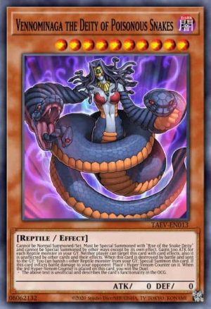 Vennominaga the Deity of Poisonous Snakes - (Ancient Guardians) - (ANGU-EN041) - (Collector''s Rare)
