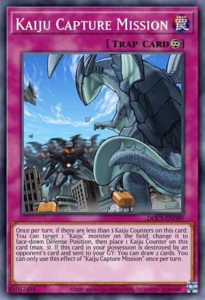 Kaiju Capture Mission - (2016 Mega-Tin Mega Pack) - (MP16-EN165) - (Common)