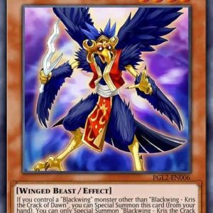Blackwing - Kris the Crack of Dawn - (Premium Gold Return of the Bling) - (PGL2-EN006) - (Gold Secret Rare)