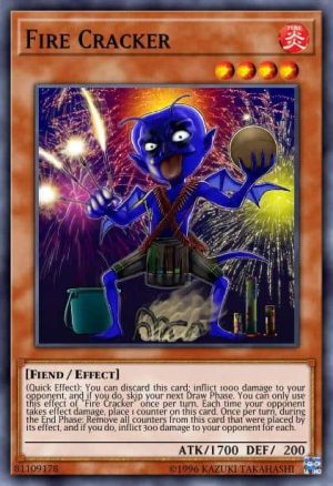 Fire Cracker - (Advent Calendar (2018)) - (AC18-EN007) - (Super Rare)