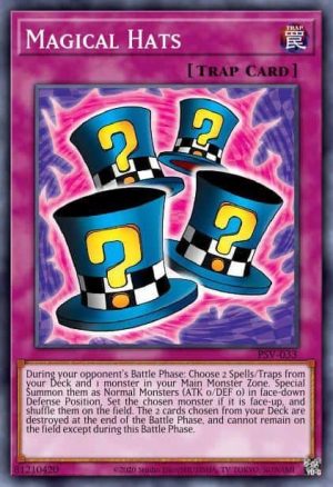 Magical Hats - (Yugi's Legendary Decks) - (YGLD-ENB34) - (Common)