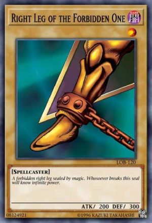 Right Leg of the Forbidden One - (Legendary Decks II) - (LDK2-ENY07) - (Common)