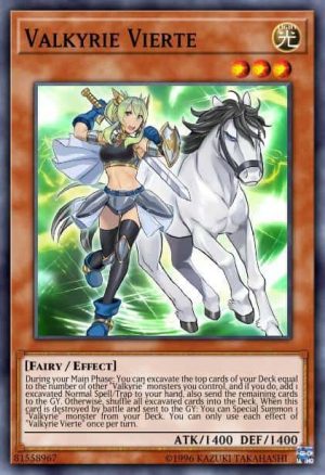 Valkyrie Vierte - (Savage Strike) - (SAST-EN089) - (Super Rare)