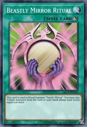 Beastly Mirror Ritual - (Premium Collection Tin) - (PRC1-EN002) - (Super Rare)