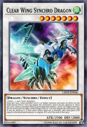 Clear Wing Synchro Dragon - (Crossed Souls) - (CROS-EN046) - (Ultimate Rare)
