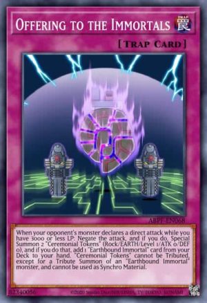 Offering to the Immortals - (Legendary Duelists Season 3) - (LDS3-EN060) - (Common)