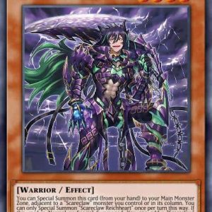 Scareclaw Reichheart - (Dueling Heroes Tin) - (MP23-EN068) - (Prismatic Secret Rare)