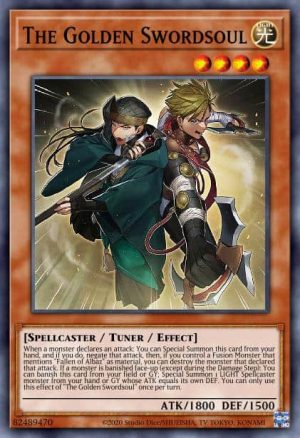 The Golden Swordsoul - (Structure Albaz Strike) - (SDAZ-EN003) - (Ultra Rare)