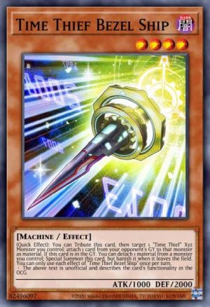 Time Thief Bezel Ship - (2020 Tin of Lost Memories Mega Pack) - (MP20-EN038) - (Common)