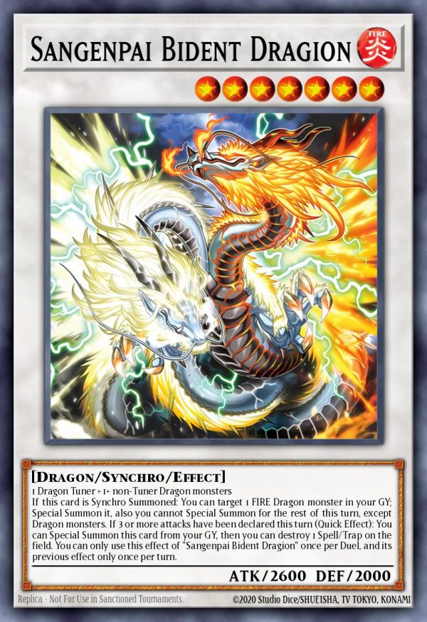 Sangenpai Bident Dragion - (Legacy of Destruction) - (LEDE-EN039) - (Common)
