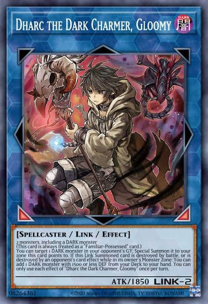 Dharc the Dark Charmer, Gloomy - (Dueling Heroes Tin) - (MP23-EN025) - (Ultra Rare)