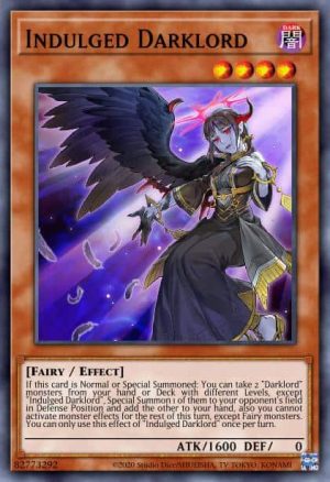 Indulged Darklord - (Rise of the Duelist) - (ROTD-EN024) - (Common)