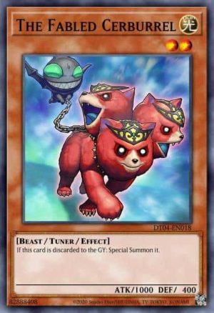 The Fabled Cerburrel - (Structure Sacred Beasts) - (SDSA-EN017) - (Common)