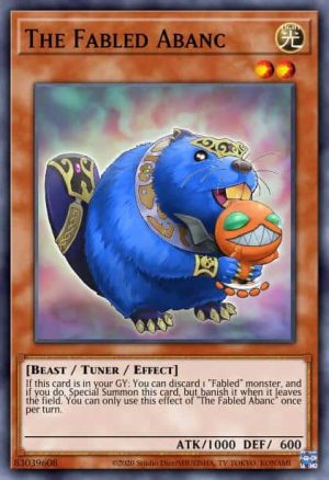 The Fabled Abanc - (Blazing Vortex) - (BLVO-EN019) - (Common)