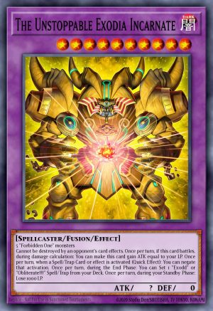 The Unstoppable Exodia Incarnate - (The Infinite Forbidden) - (INFO-EN033) - (Ultra Rare)