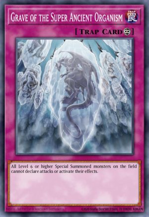 Grave of the Super Ancient Organism - (Quarter Century Secret Rare)- (Quarter Century Bonanza) - (RA03-EN077)