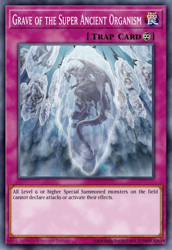 Grave of the Super Ancient Organism - (Secret Rare)- (Quarter Century Bonanza) - (RA03-EN077)