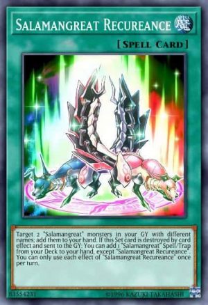 Salamangreat Recureance - (Dark Neostorm) - (DANE-EN052) - (Ultra Rare)