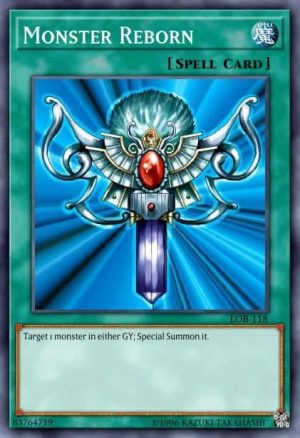 Monster Reborn - (Egyptian God Deck Obelisk the Tormentor) - (EGO1-EN024) - (Common)