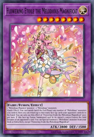Flowering Etoile the Melodious Magnificat - (Legacy of Destruction) - (LEDE-EN036) - (Super Rare)