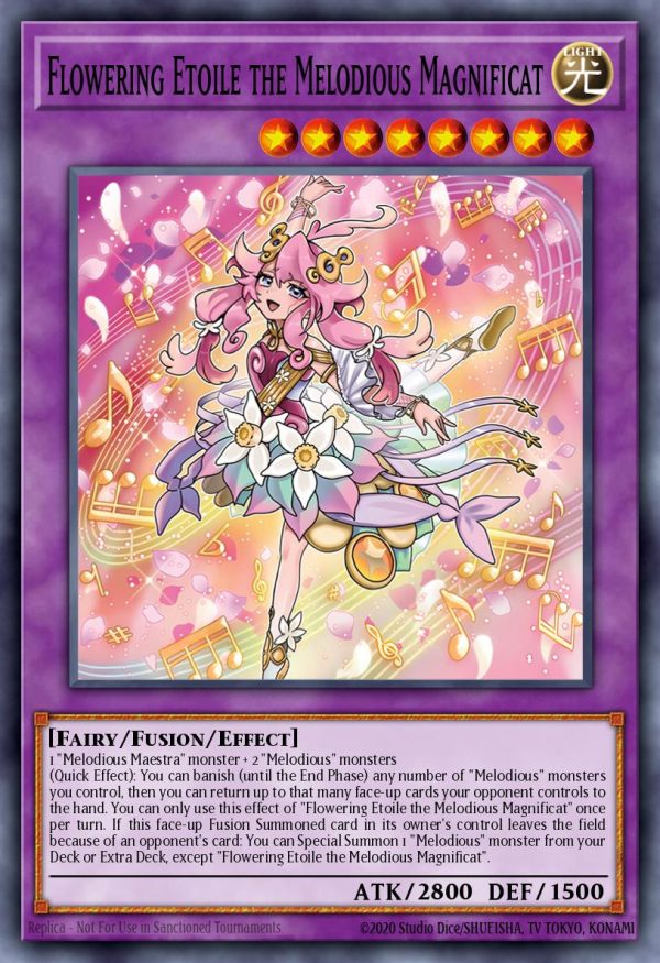 Flowering Etoile the Melodious Magnificat - (Legacy of Destruction) - (LEDE-EN036) - (Super Rare)