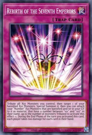 Rebirth of the Seventh Emperors - (Cyberstorm Access) - (CYAC-EN099) - (Super Rare)