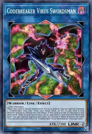 Codebreaker Virus Swordsman - (Eternity Code) - (ETCO-EN052) - (Common)