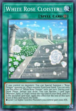 White Rose Cloister - (King's Court) - (KICO-EN019) - (Super Rare)