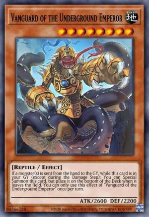 Vanguard of the Underground Emperor - (Power of the Elements) - (POTE-EN081) - (Common)
