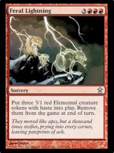 Feral Lightning - Saviors of Kamigawa-(097)
