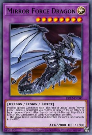Mirror Force Dragon - (Dragons of Legend Unleashed) - (DRL3-EN059) - (Ultra Rare)