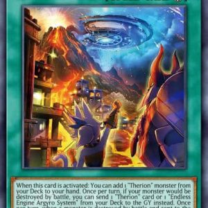 Therion Discolosseum - (Dueling Heroes Tin) - (MP23-EN091) - (Prismatic Secret Rare)