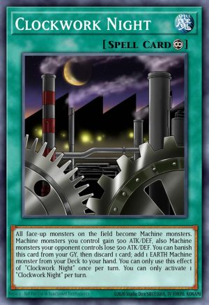 Clockwork Night - (Secret Rare)- (Quarter Century Bonanza) - (RA03-EN071)