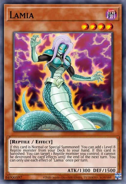 Lamia - (Battles of Legend: Monstrous Revenge) - (BLMR-EN021) - (Ultra Rare)