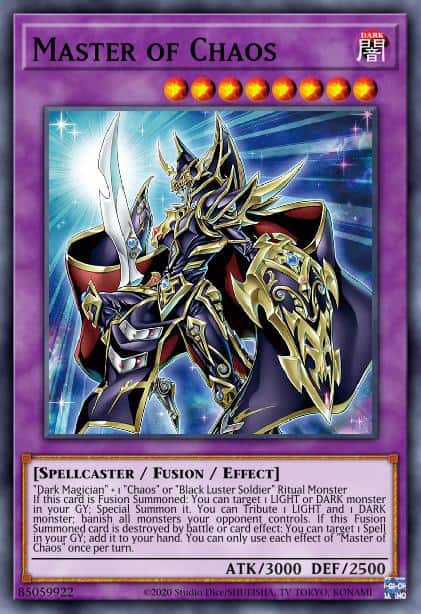 Master of Chaos - (Dueling Heroes Tin) - (MP23-EN018) - (Prismatic Secret Rare)