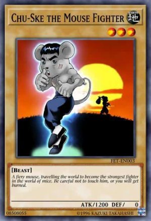 Chu-Ske the Mouse Fighter - (Flaming Eternity) - (FET-EN003) - (Common)-HP