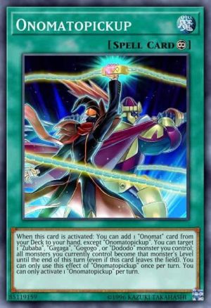 Onomatopickup - (Legendary Duelists Magical Hero) - (LED6-EN037) - (Rare)