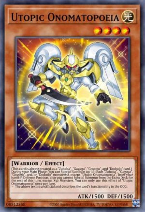 Utopic Onomatopoeia - (Duel Power) - (DUPO-EN009) - (Ultra Rare)